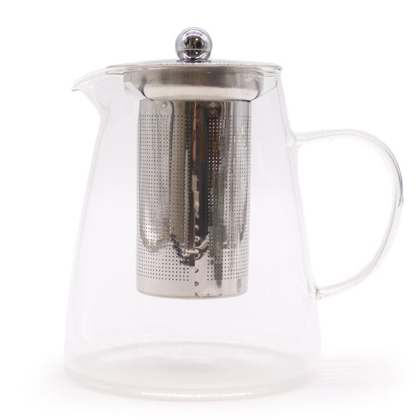 Théière en verre avec infuseur forme carafe 950 ml — Verre borosilicate, 950 ml, vue d’ensemble