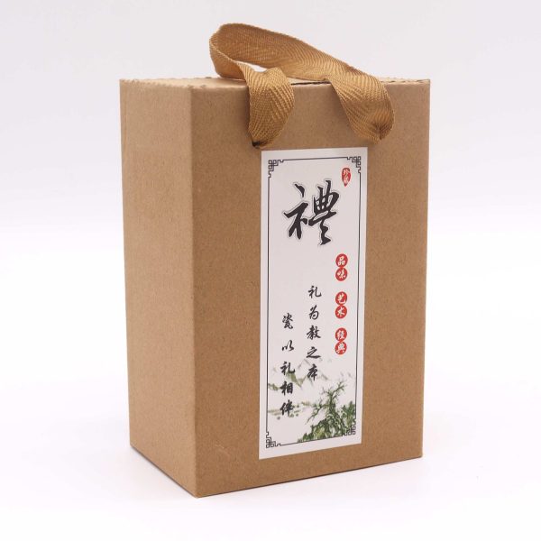 Service à thé théière et deux tasses, contenu du coffret