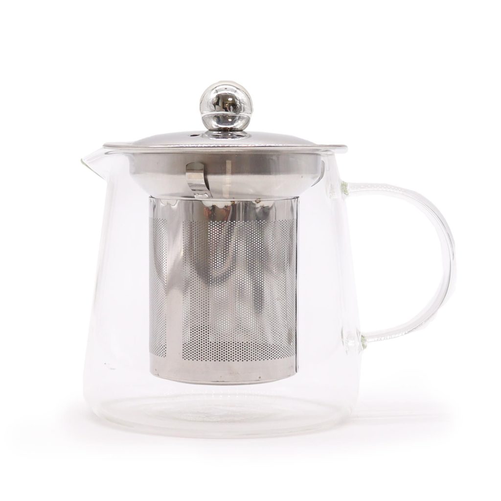 Théière en verre avec infuseur forme carafe 350 ml — Verre borosilicate, 350 ml, vue d’ensemble