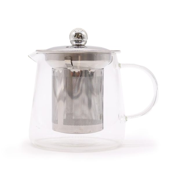 Théière en verre avec infuseur forme carafe 350 ml — Verre borosilicate, 350 ml, vue d’ensemble