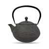 Théière en fonte 850 ml — gris anthracite, intérieur émaillé, sur fond blanc